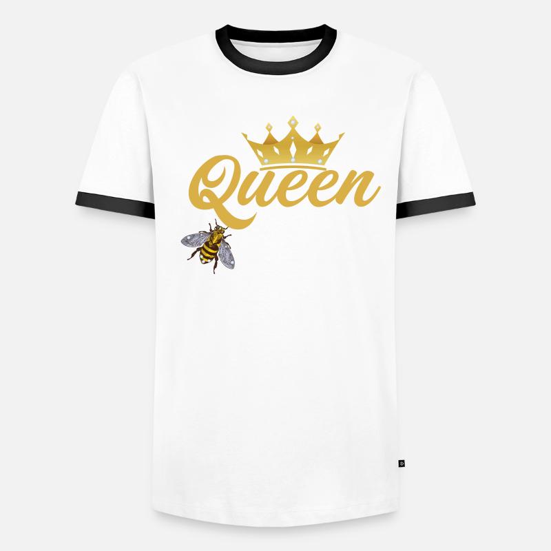 Queen Bee Beekeeper Beekeeper Beehive Men's Ringer Shirt