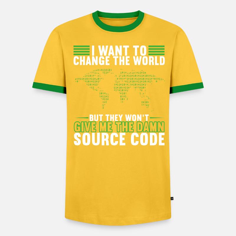 Programmeur Informaticien Programmation - T-shirt contrasté Homme - undefined