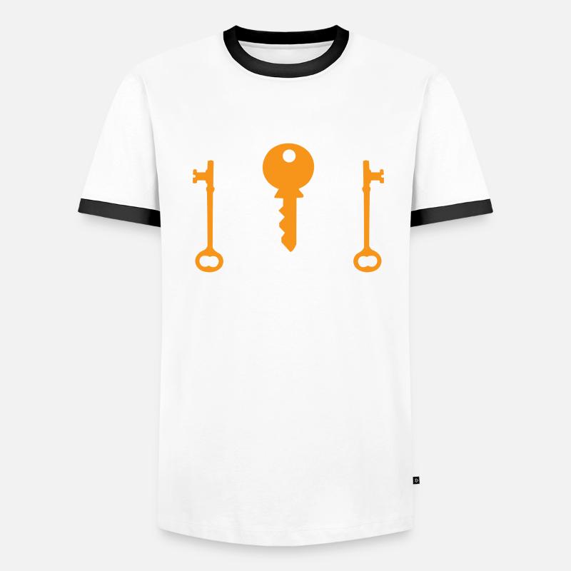 Professional locksmith locksmith lock Men's Ringer Shirt