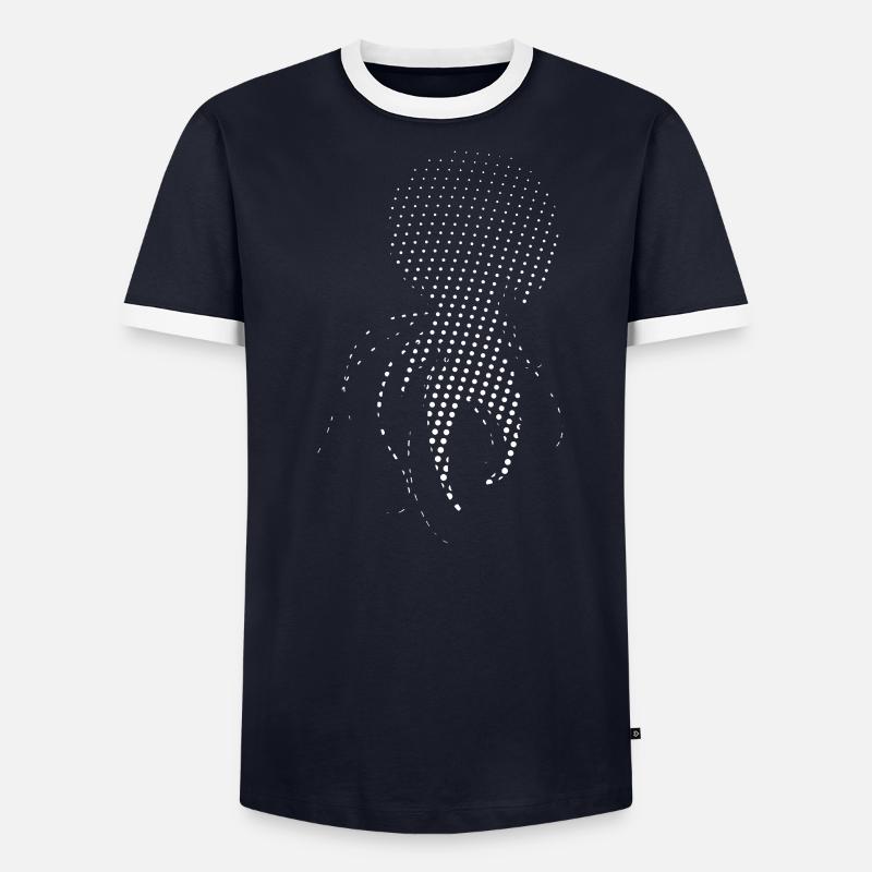 Méduse T-shirt contrasté Homme