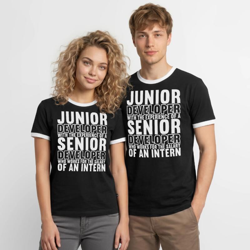 Programmers Programming Computer Scientists Men's Ringer Shirt