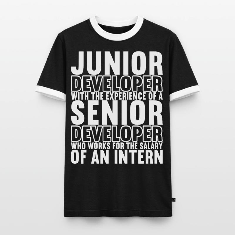 Programmers Programming Computer Scientists Men's Ringer Shirt