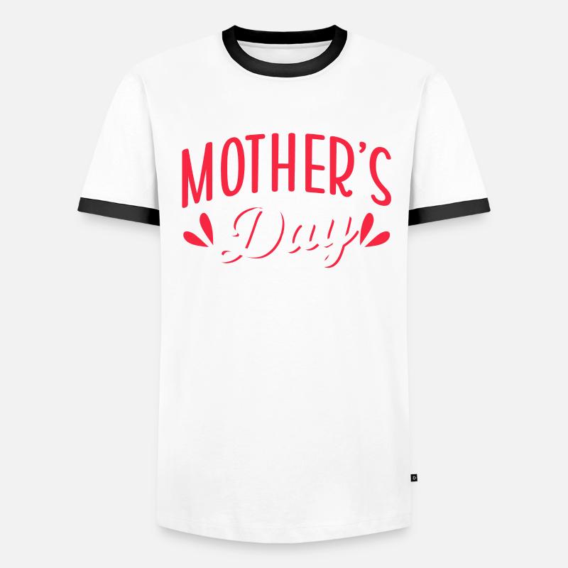 Heute Ist Muttertag Mama Mutter Mami Mutti Männer Kontrast-T-Shirt