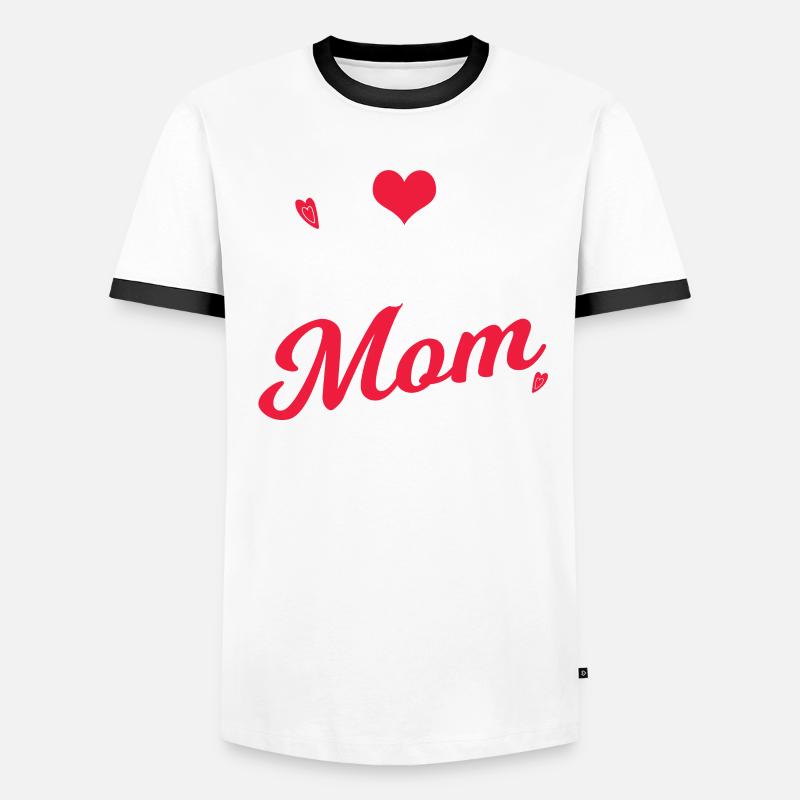 Ich Liebe Meine Mutter Mutti Mama Mami Muttertag Männer Kontrast-T-Shirt