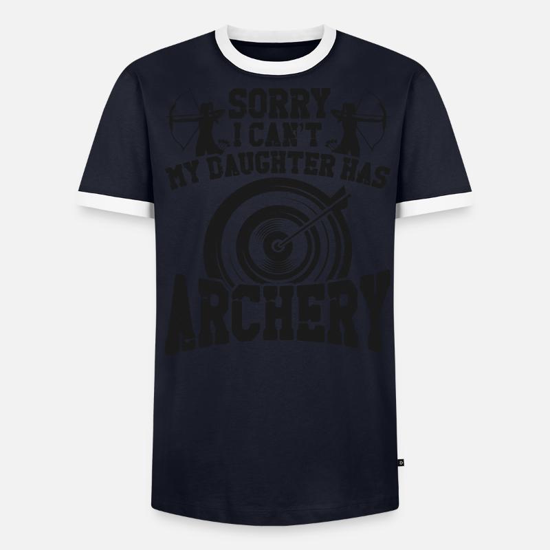 Archer Archer Archer Maman Mère T-shirt contrasté Homme