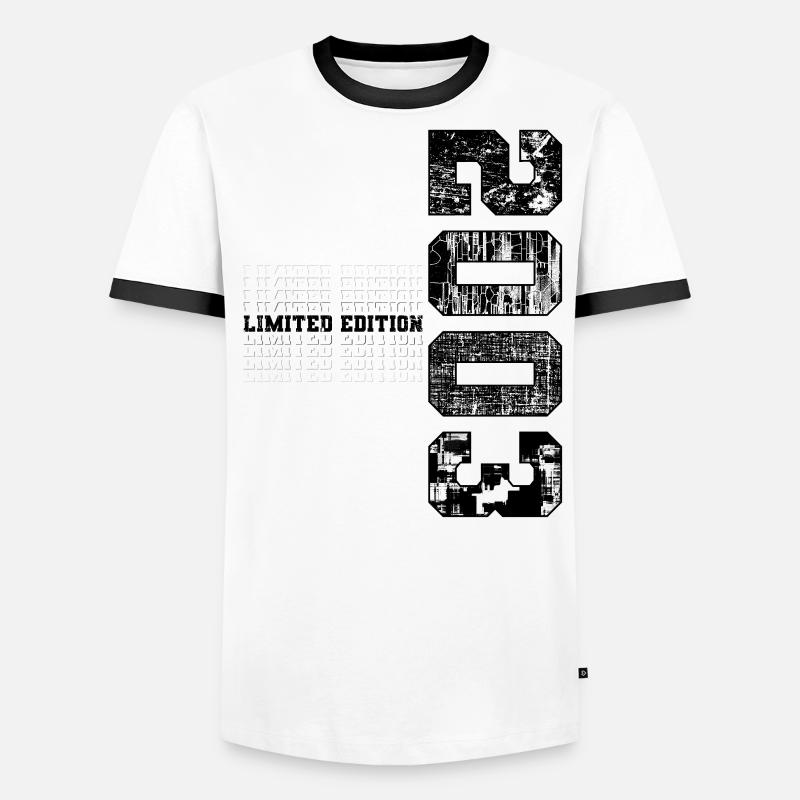Édition limitée 2003 Année de naissance 2003 Anniversaire T-shirt contrasté Homme