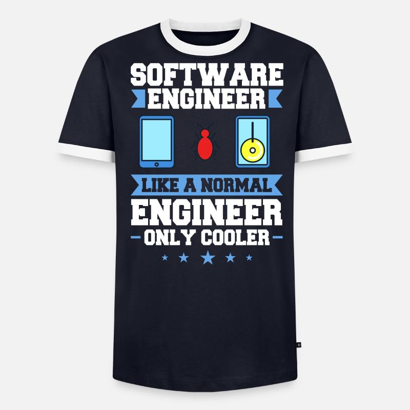Software Engineering Softwaretechnik Ingenieur - Männer Kontrast-T-Shirt - undefined