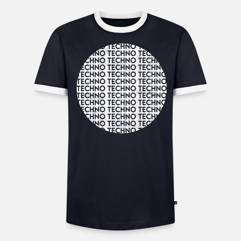 Techno T-shirt contrasté Homme