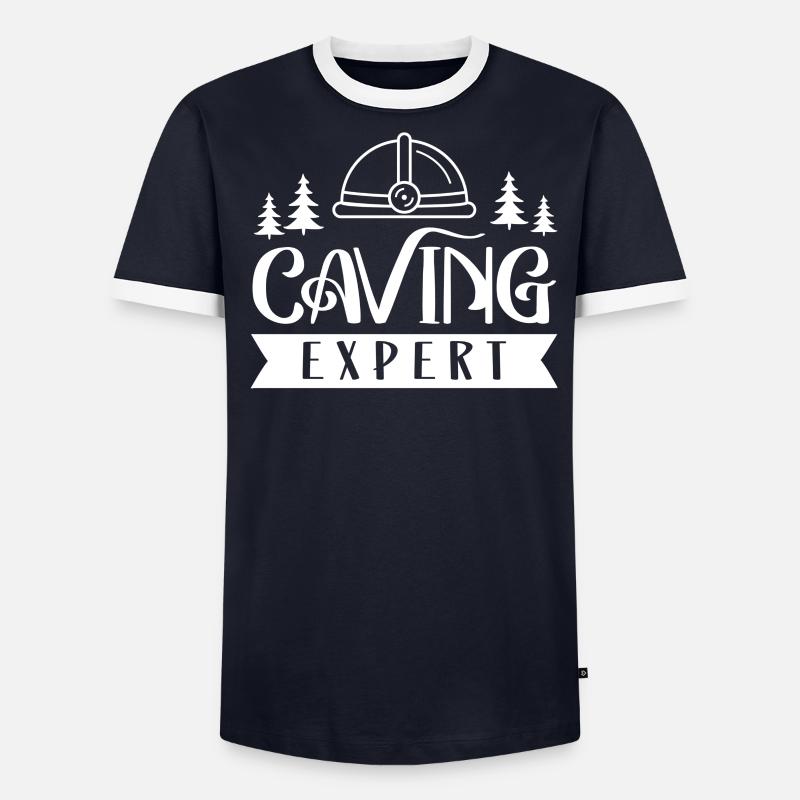 Speleologist Cave Cave Caving Cave Men's Ringer Shirt