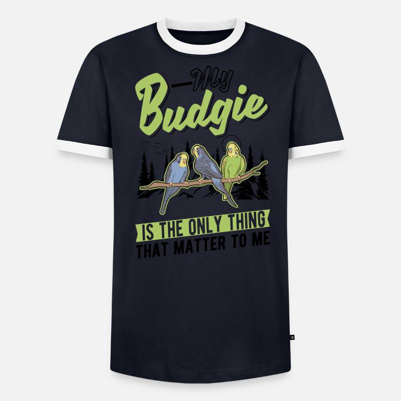 Perruche Budgerigar Welli T-shirt contrasté Homme