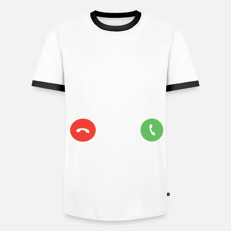Disc Golf Disc Golfer Männer Kontrast-T-Shirt