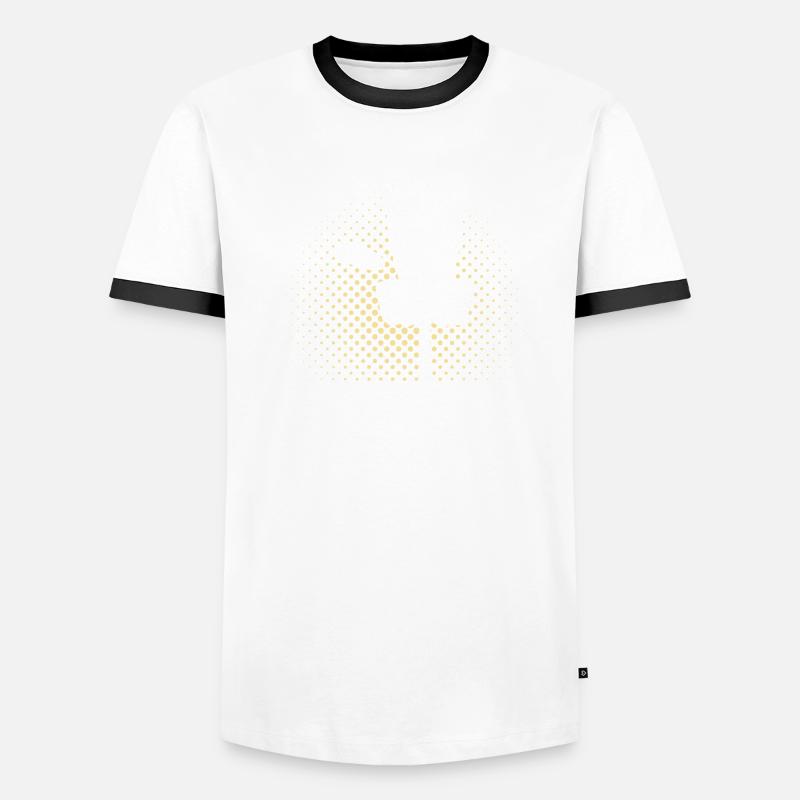 Disc Golf Disc Golfer Männer Kontrast-T-Shirt