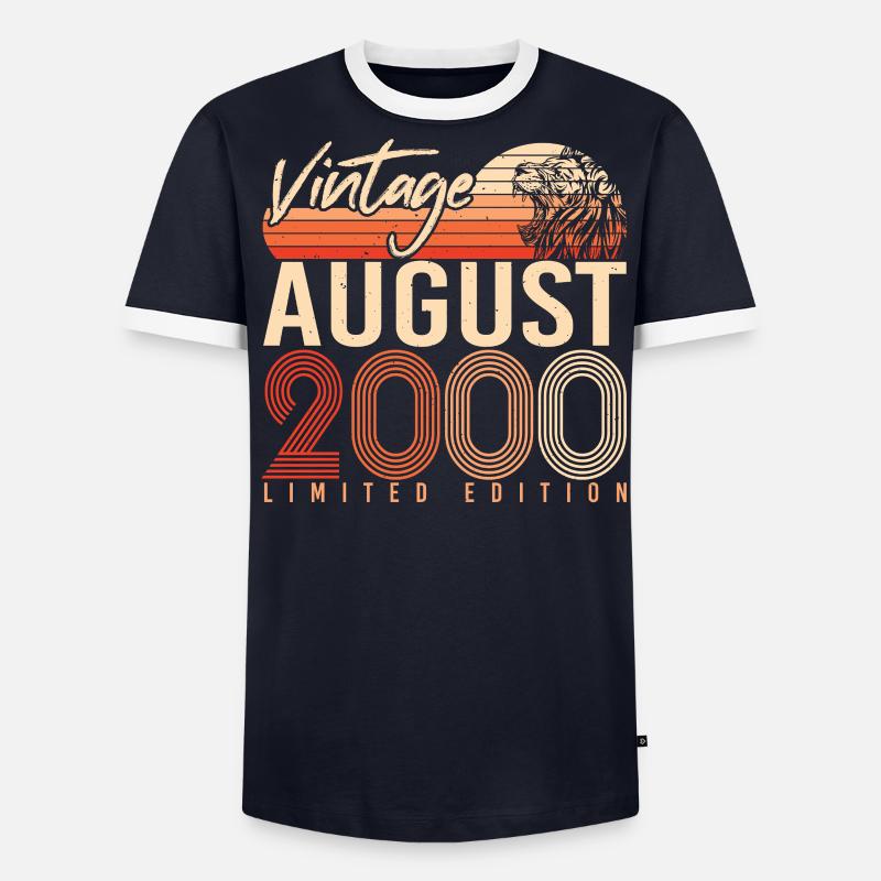 Legend August 2000 - Men's Ringer Shirt - undefined