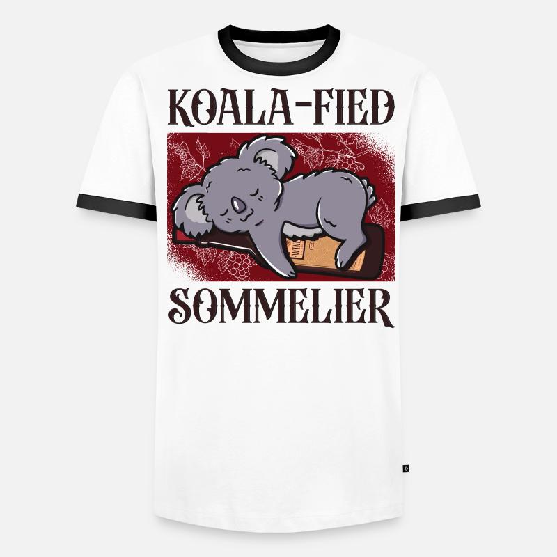 Sommelier Wine Drinking Tasting Men's Ringer Shirt