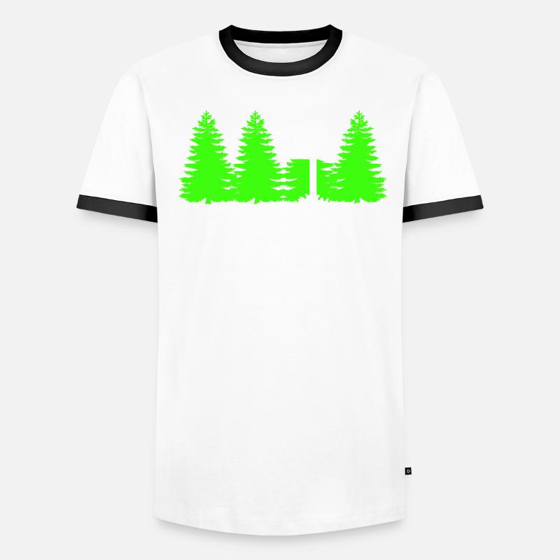 Disc Golf Disc Golfer Männer Kontrast-T-Shirt