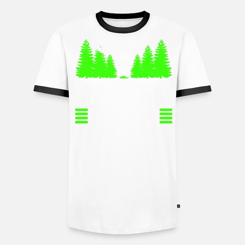 Disc Golf Disc Golfer Männer Kontrast-T-Shirt
