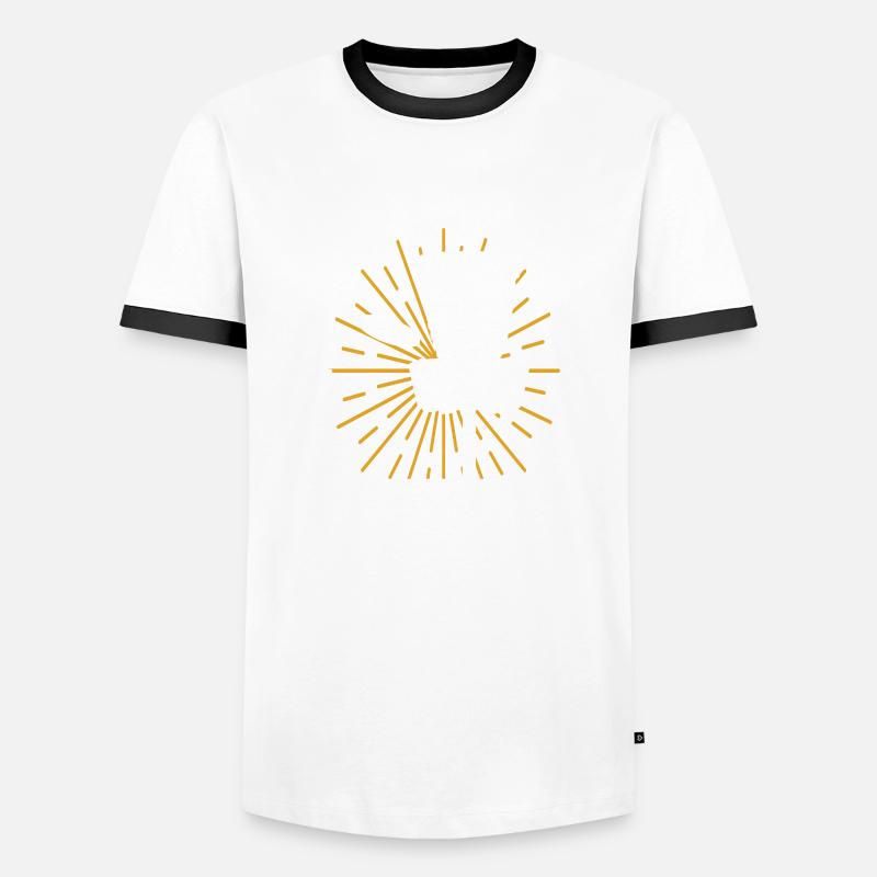 Disc Golf Disc Golfer Männer Kontrast-T-Shirt