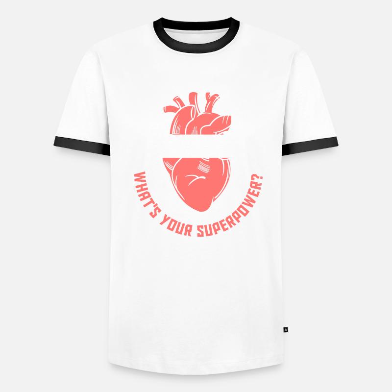 I survived a heart attack Men's Ringer Shirt