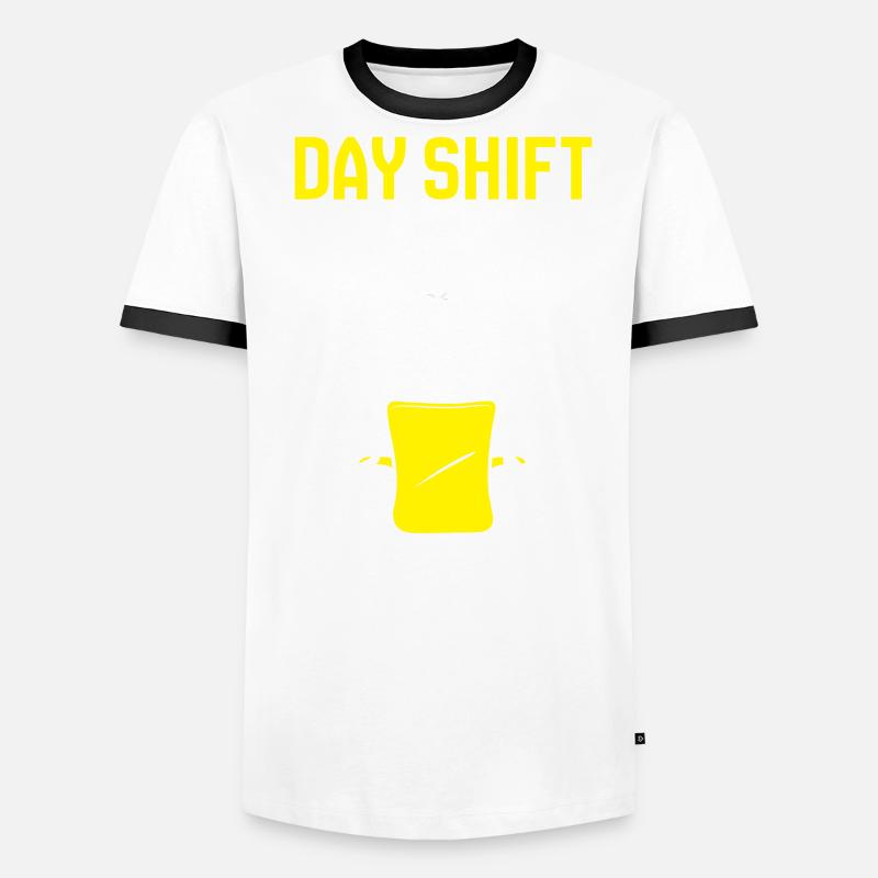 Team of the day shift day shift shift work Men's Ringer Shirt