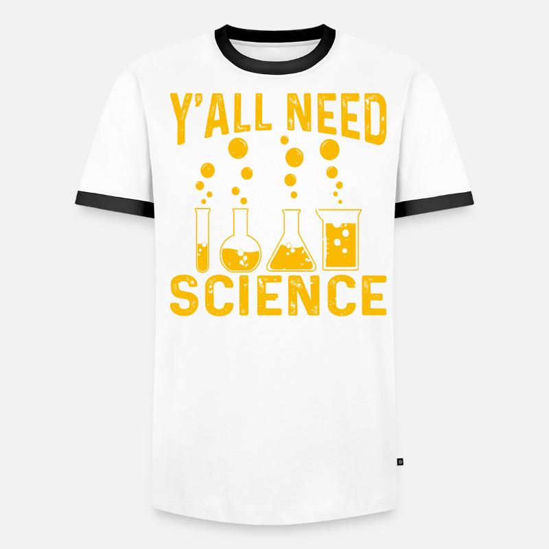 Scientist Chemist Physicist Physics Gift Men's Ringer Shirt