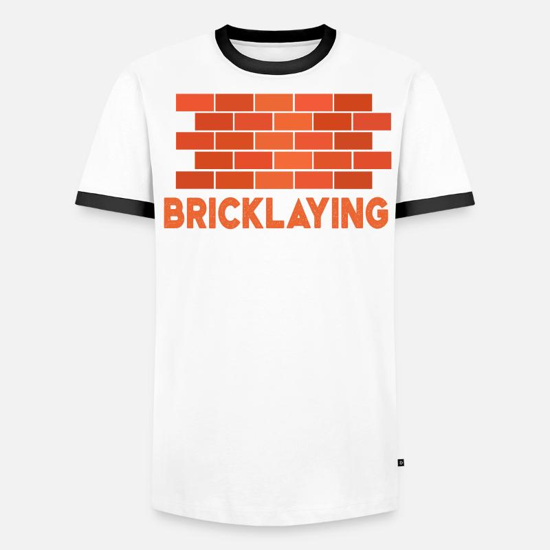 Équipe de maçonnerie Maçonnerie Maçonnerie Maçonnerie T-shirt contrasté Homme