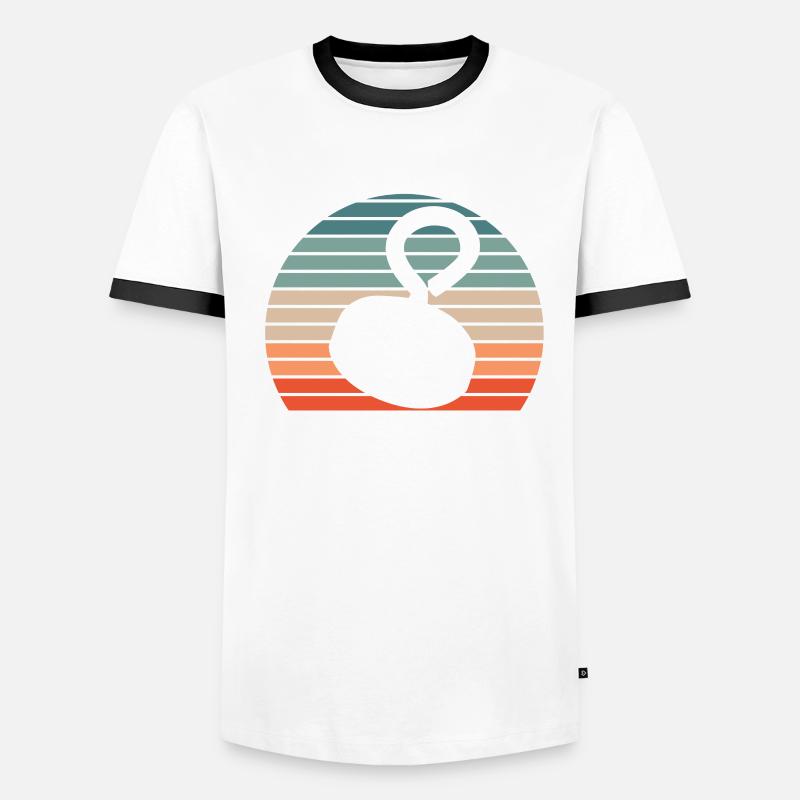 Magnet Flüsterer Magnetfischer Magnetfischen Männer Kontrast-T-Shirt