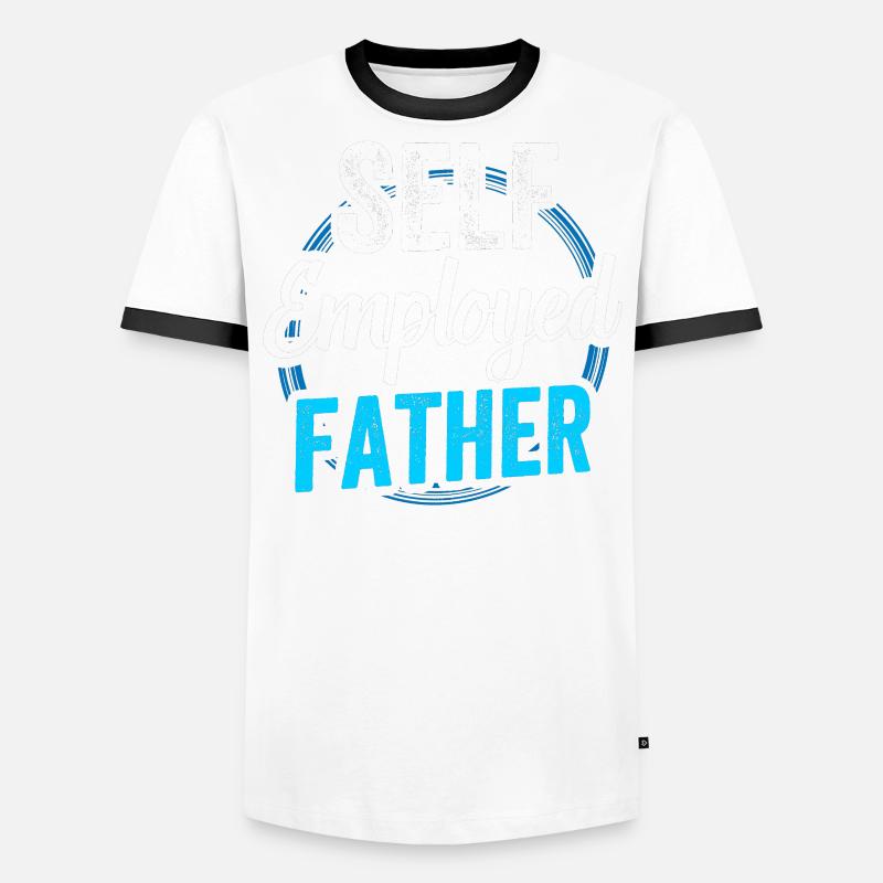 Self-employed father Freelancer Self-employed Men's Ringer Shirt
