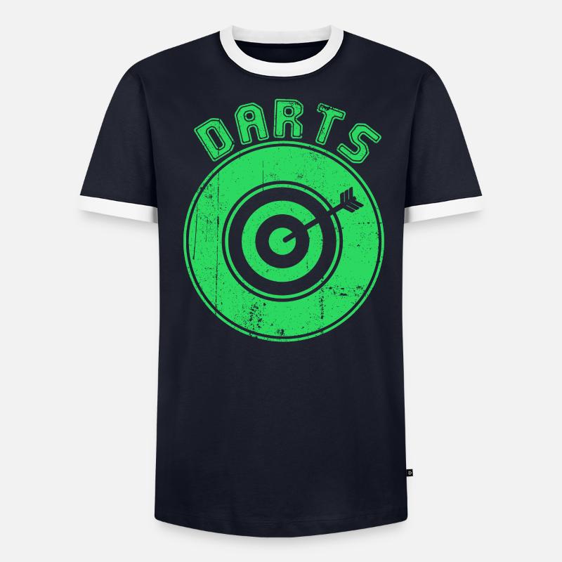 fléchettes T-shirt contrasté Homme