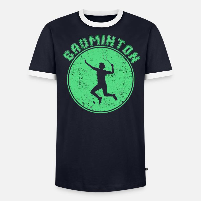Badminton T-shirt contrasté Homme