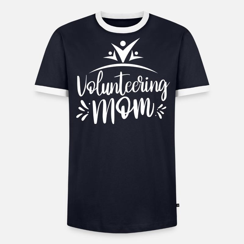 Ehrenamtliche Mutter Beruf Freiwilliger Freiwillig - Männer Kontrast-T-Shirt - undefined