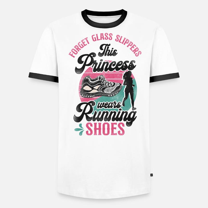 Running Runner Half Marathon Men's Ringer Shirt