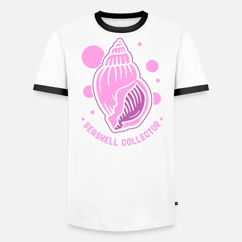 Shell Collector Shell Collector Shells Collecting Men's Ringer Shirt