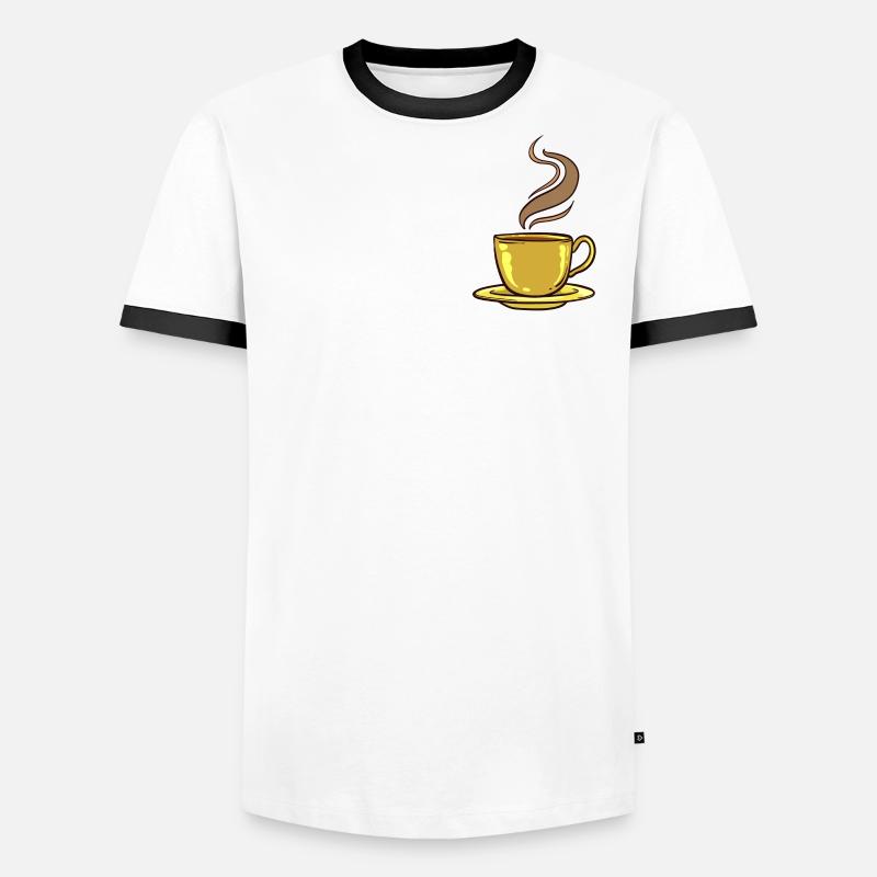 Decaffeinated Coffee Caffeine Caffeine Free Men's Ringer Shirt
