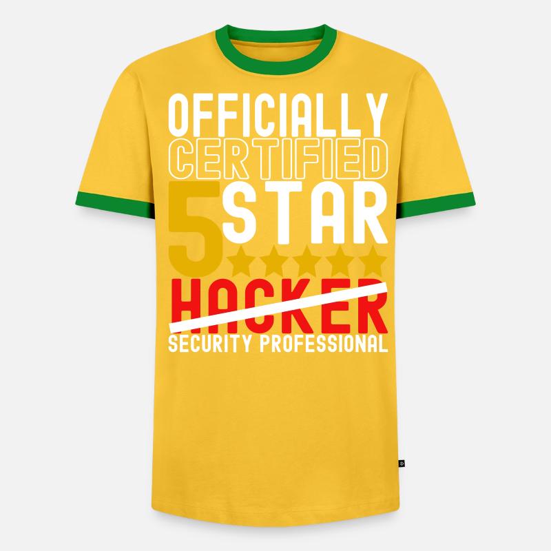 Programmierer Cyber Security - Männer Kontrast-T-Shirt - undefined