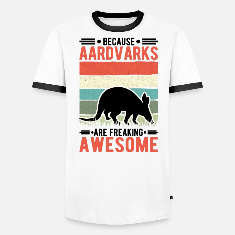 Parce que les Aardvarks sont des aardvarks impressionnants T-shirt contrasté Homme