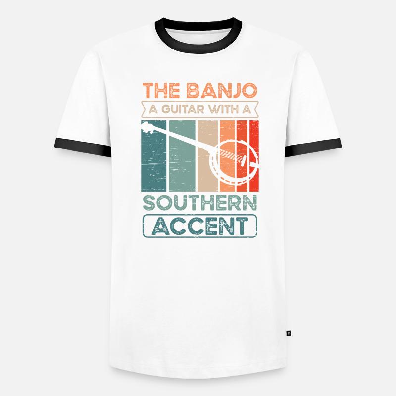 Banjo activé T-shirt contrasté Homme