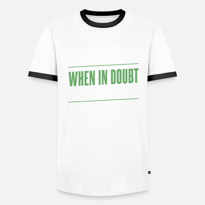 Programmeur - en cas de doute // it out T-shirt contrasté Homme