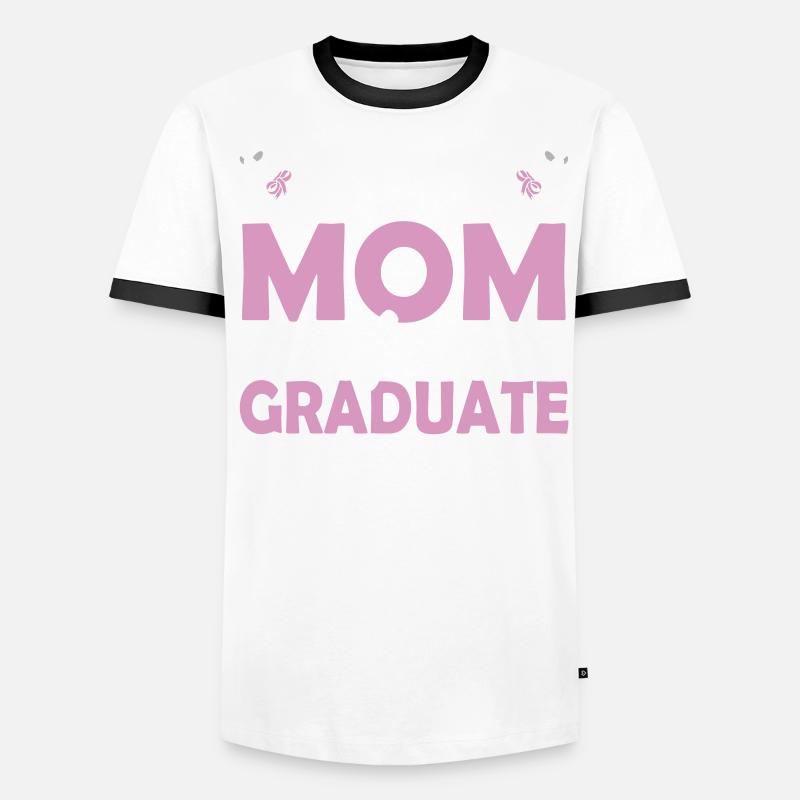 Fière mère d’un diplômé diplômé T-shirt contrasté Homme