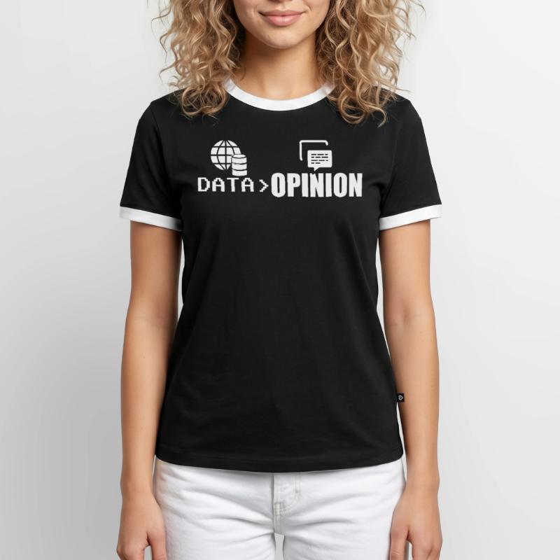 Code de codage des codeurs de données > d’opinion Programmeur T-shirt contrasté Homme