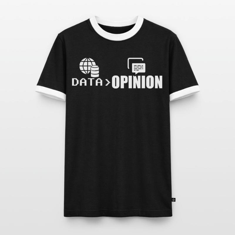Code de codage des codeurs de données > d’opinion Programmeur T-shirt contrasté Homme