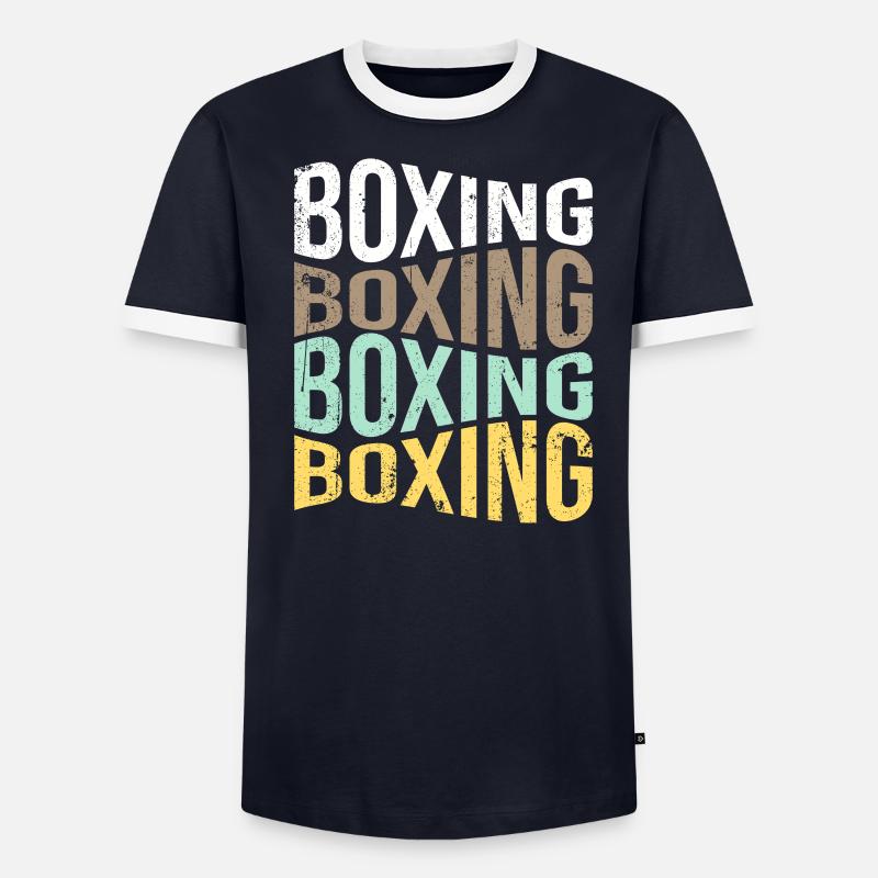 Boxe T-shirt contrasté Homme