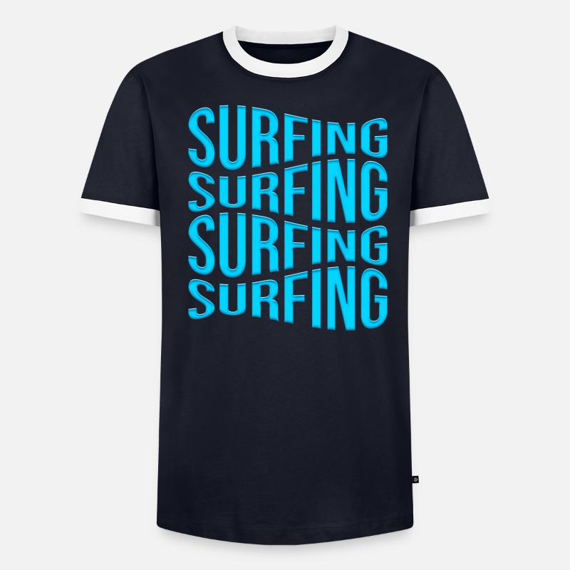 Surf T-shirt contrasté Homme