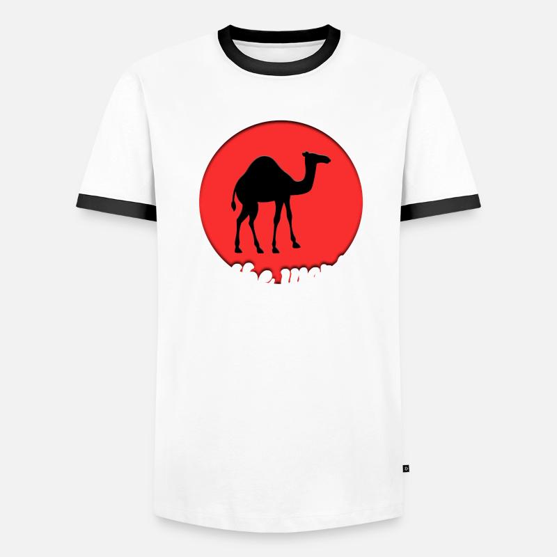 Cool dromedary saying Men's Ringer Shirt