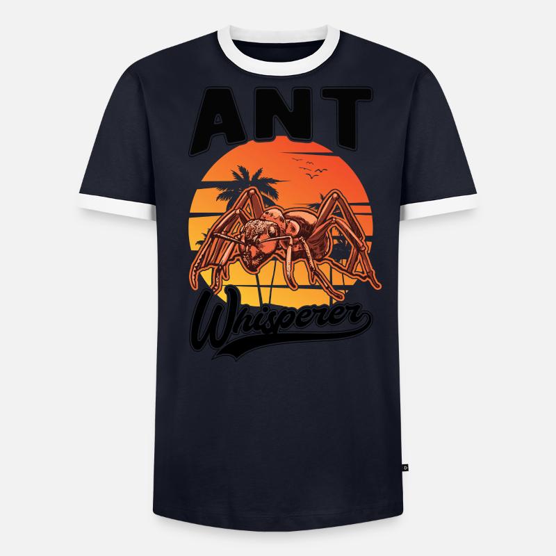 Fourmis Whisperer Fourmilière Fourmi Whisperer T-shirt contrasté Homme