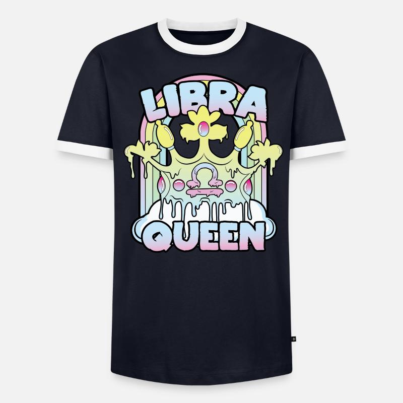 Libra Queen Men's Ringer Shirt