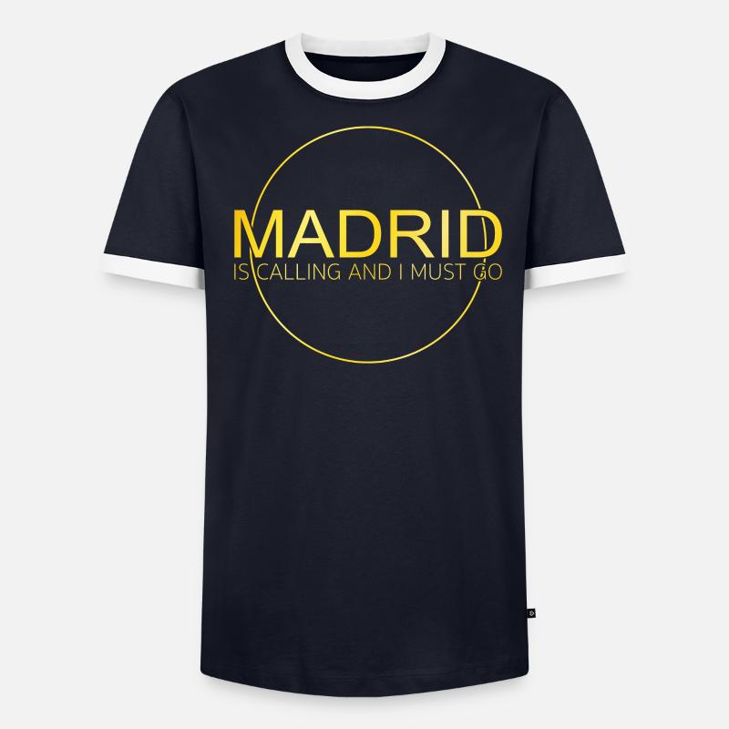 Citation de Madrid T-shirt contrasté Homme