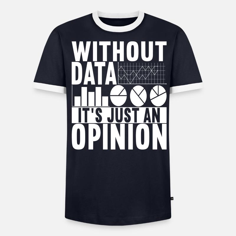Data Scientist Data Analyst - Men's Ringer Shirt - undefined