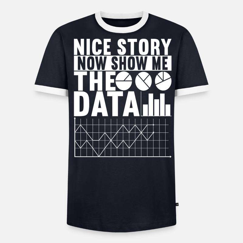 Data Scientist Data Analyst - Men's Ringer Shirt - undefined