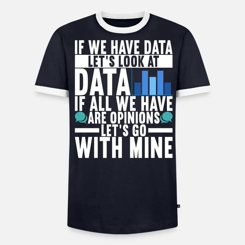 Data Scientist Data Analyst - Men's Ringer Shirt - undefined