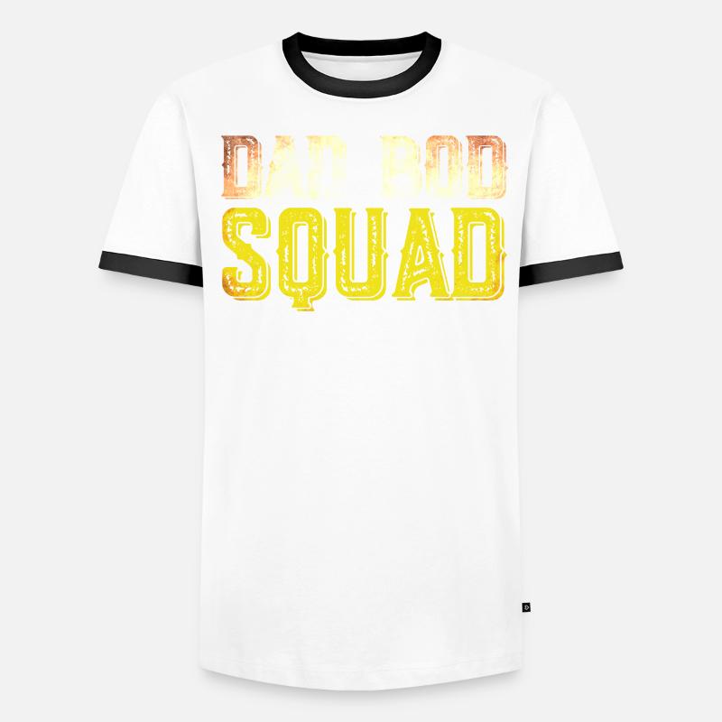 Dad Bod Squad Männer Kontrast-T-Shirt